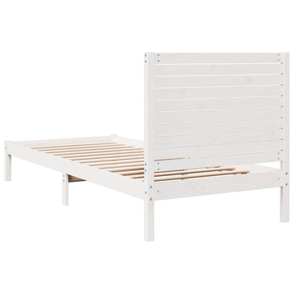 Cama extra longa sem colchão 100x210 cm madeira maciça