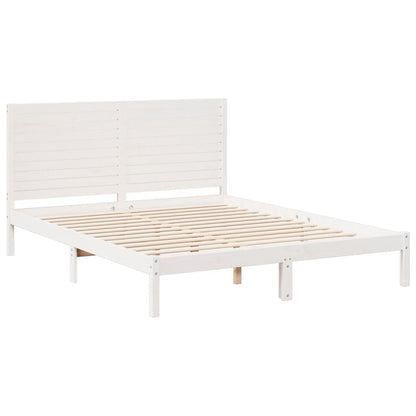 Cama extra longa sem colchão 160x210 cm madeira maciça