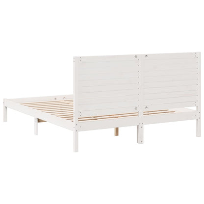 Cama extra longa sem colchão 160x210 cm madeira maciça