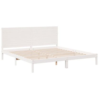 Cama extra longa sem colchão 200x210 cm madeira maciça