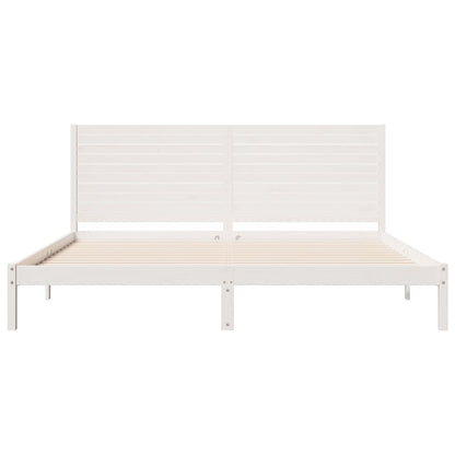 Cama extra longa sem colchão 200x210 cm madeira maciça