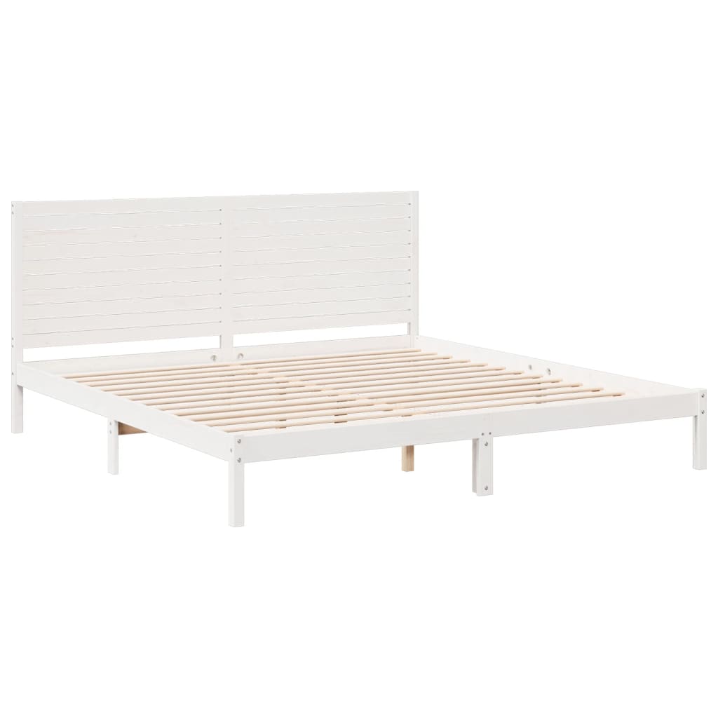 Cama extra longa sem colchão 180x220 cm madeira maciça