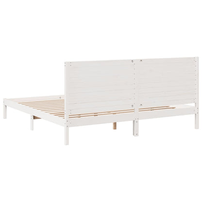 Cama extra longa sem colchão 180x220 cm madeira maciça