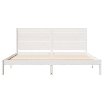 Cama extra longa sem colchão 200x220 cm madeira maciça