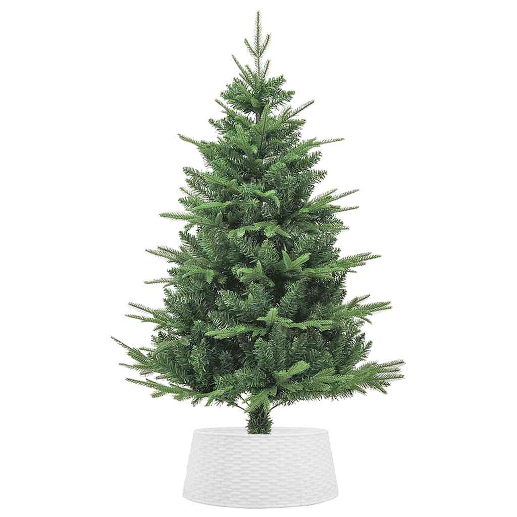 Saia para árvore de Natal Ø56x23 cm plástico branco