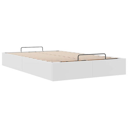 Estrutura de cama otomana sem colchão 120x190 cm branco