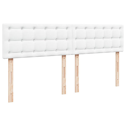 Estrutura de cama otomana com colchão 160x200 cm branco puro