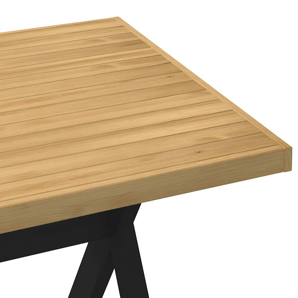 Mesa de jantar NOAIN Pernas em forma X 160x90x75cm pinho maciço