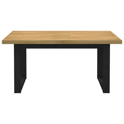 Mesa de jantar NOAIN Pernas em forma U 160x90x75cm pinho maciço