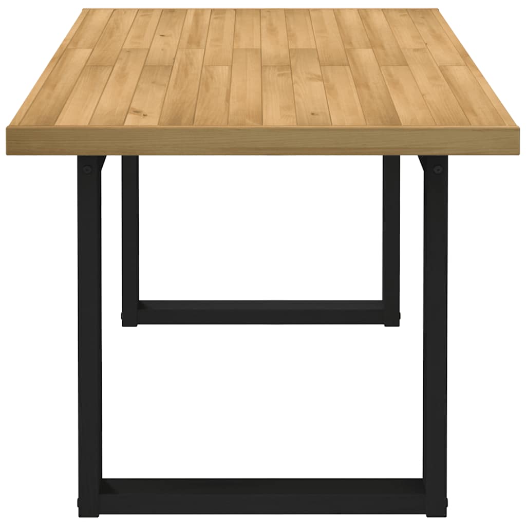 Mesa de jantar NOAIN Pernas em forma U 160x90x75cm pinho maciço