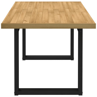 Mesa de jantar NOAIN Pernas em forma U 160x90x75cm pinho maciço