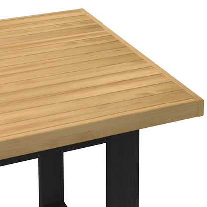 Mesa de jantar NOAIN Pernas em forma U 160x90x75cm pinho maciço