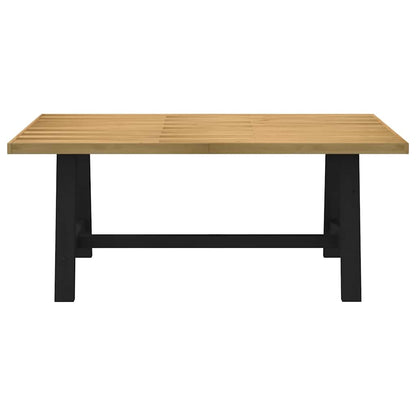 Mesa de jantar NOAIN Pernas em forma A 180x90x75cm pinho maciço