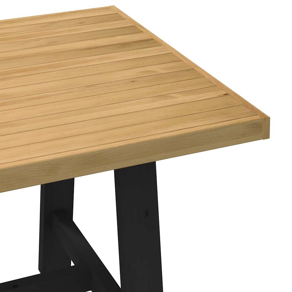 Mesa de jantar NOAIN Pernas em forma A 180x90x75cm pinho maciço