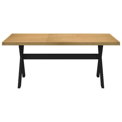 Mesa de jantar NOAIN Pernas em forma X 180x90x75cm pinho maciço