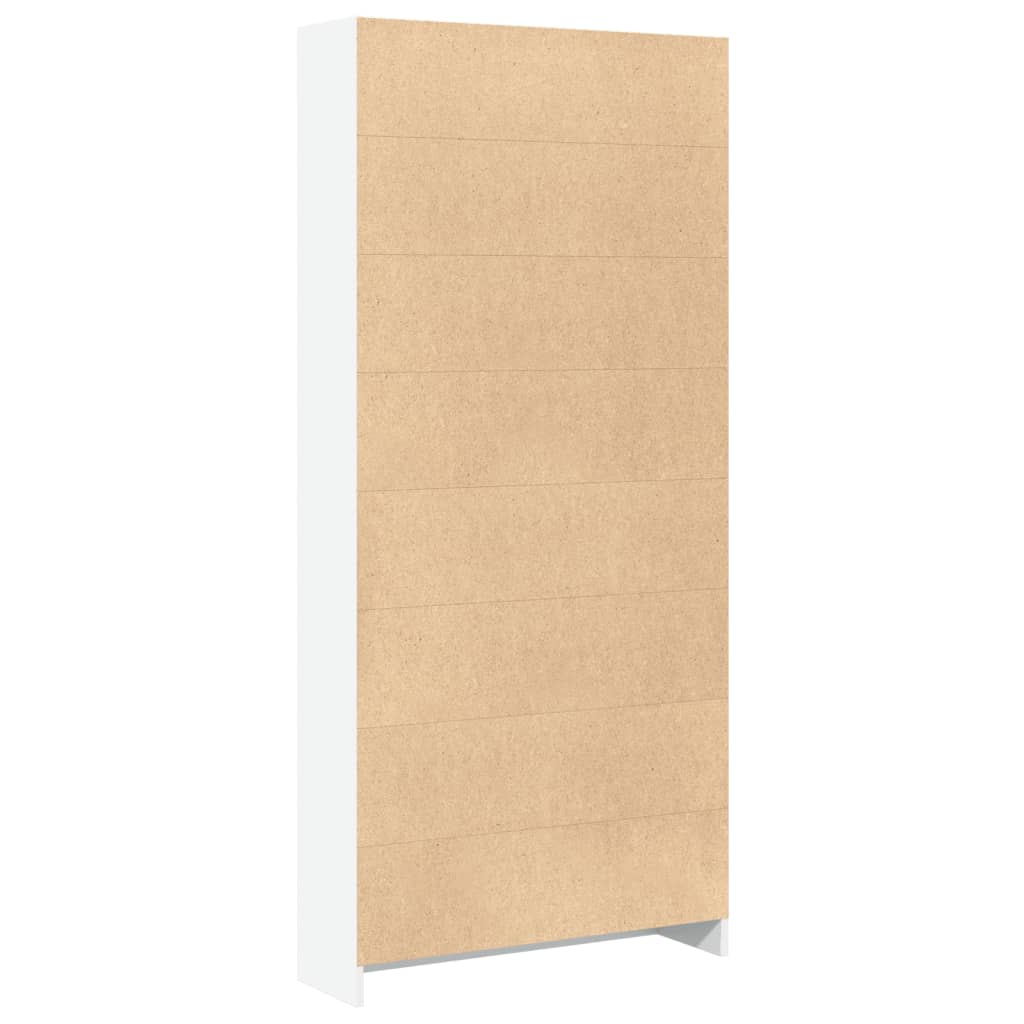 Estante 80x24x176 cm derivados de madeira branco