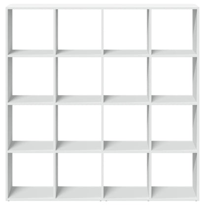 Estante 137,5x29x137,5 cm contraplacado branco