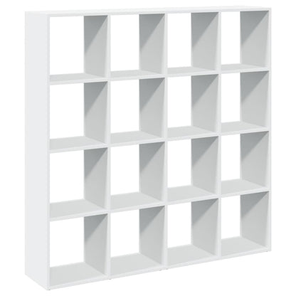 Estante 137,5x29x137,5 cm contraplacado branco