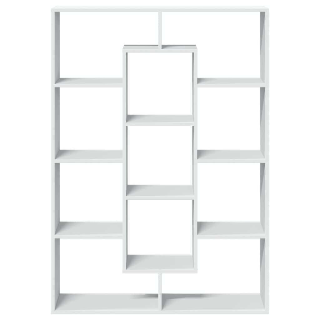 Estante 102x29x143 cm contraplacado branco