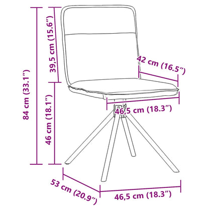 Cadeiras de jantar 4 pcs tecido cinza nuvem