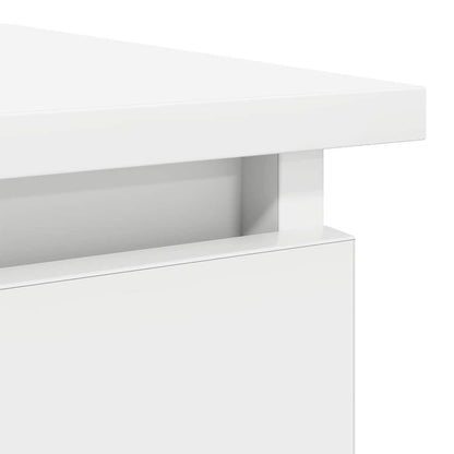 Mesa consola com gavetas 85,5x38,5x74,5 cm branco