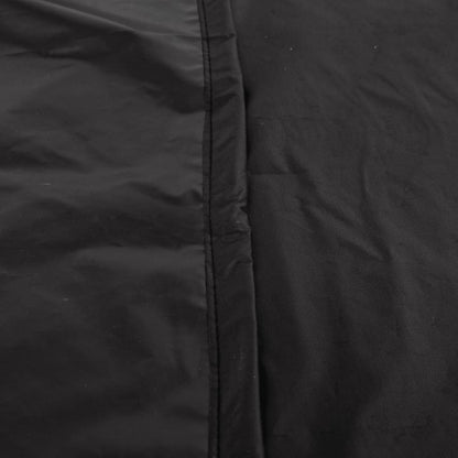 Capas móveis de jardim 2pcs 135x135x90cm impermeável 420D preto