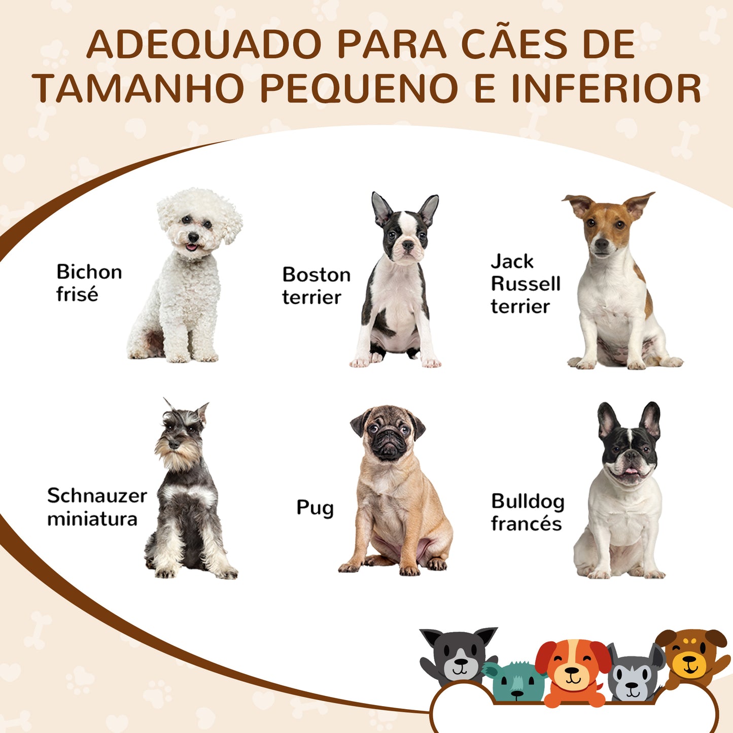 PawHut Casa de Madeira para Cães Pequenos Casa para Animais de Estimação com Porta Dianteira Desenhos em Forma de Sol Coração Pata 69x50x58,5cm Madeira e Preto