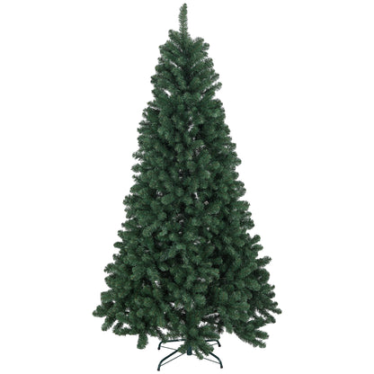 Árvore de Natal 180 cm Árvore de Natal Artificial com 760 Ramos de Arame de Memória e Base Recolhível Árvore de Natal para Sala Verde