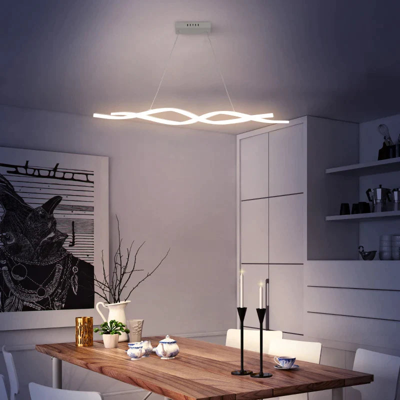 Candeeiro de Teto em LED DNA - Design Moderno