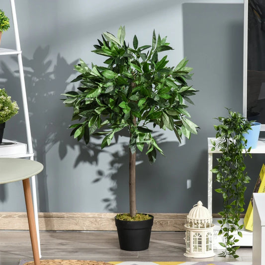 Conjunto de 2 Plantas Artificiais - Louro