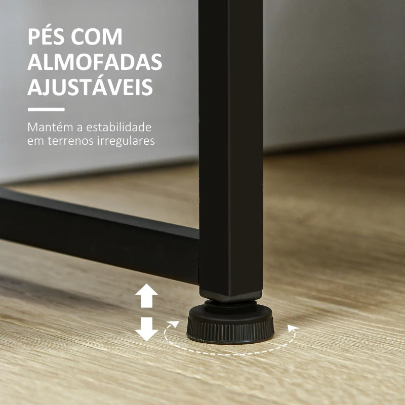 Estante Cameli com 5 Prateleiras e 1 Gaveta de 1,73m - Design Moderno