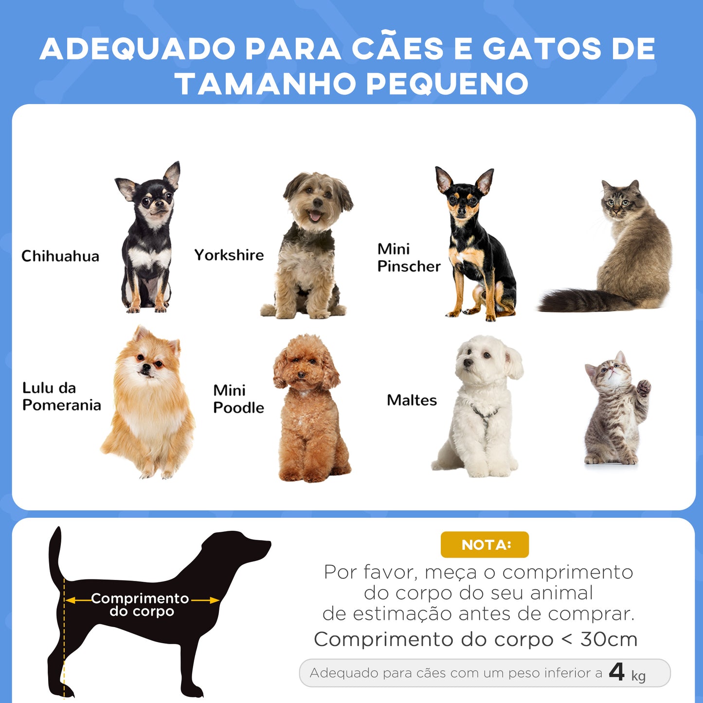 PawHut Cama Elevada para Cães Cama para Cães Mini com Almofada Lavável e Estrutura de Madeira e Almofadas Antiderrapantes para Interior Ø40,5x33 cm Cinza