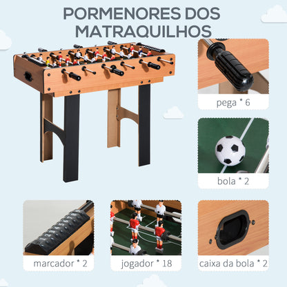 Mesa Multi-Jogos 4 em 1 Mesa de Jogos para Crianças acima de 6 Anos Matraquilho para Crianças Mesa de Bilhar Mesa de Ping-Pong 87x43x73 cm Madeira e Preto