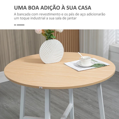 Mesa de Jantar Redonda Ojo - Design Moderno