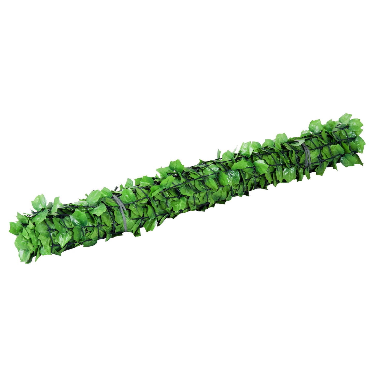 Outsunny Vedação Artificial em Rolo 3x1,5m Vedação de Privacidade para Balcão Jardim Exterior Planta Decorativa de Parede PE Verde