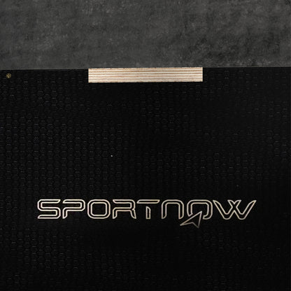 SPORTNOW Caixa Pliométrica com 3 Alturas Diferentes Caixa de Saltos para Treino de Força em Casa Escritório Ginásio CrossFit Carga 120 kg 61x51x41 cm Preto