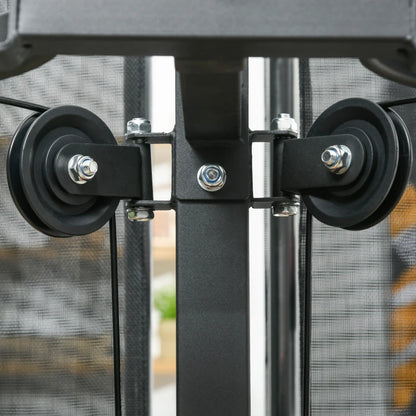 Máquina Multi Estação Ajustável com Placas de Peso de 45 kg - HomeGym