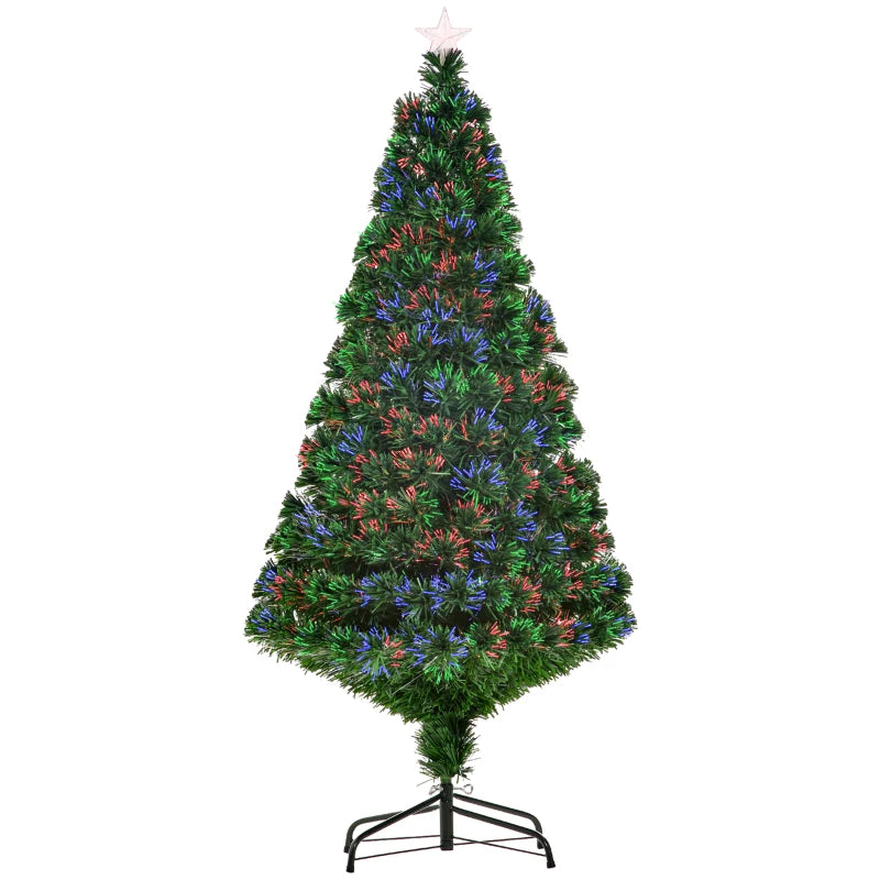 Árvore de Natal com Fibra Óptica - 150 cm