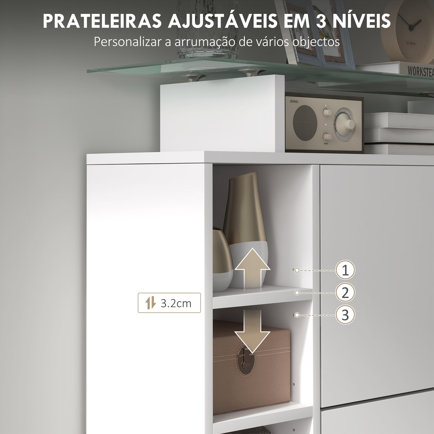 HOMCOM Sapateiro Moderno Sapateiro de Entrada Hall com Gavetas Basculantes, Prateleiras Ajustáveis e Prateleiras Abertas para 12 Pares de Sapatos Sapateiro Estreito para Corredor 89x25x92 cm Branco