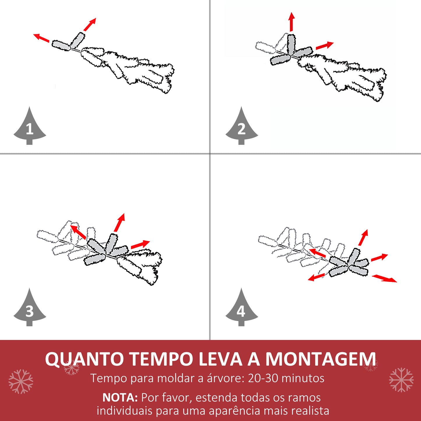 HOMCOM Árvore de Natal Artificial Altura 150cm Ignífugo com 502 Ramos 150 Luzes LED IPX2 8 Modos Folhas de PVC Base Dobrável e Suporte Metálico Decoração de Natal para Interiores Verde