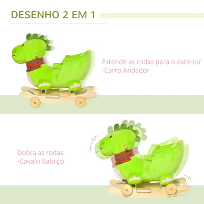 Cavalo de Balanço infantil - El Dino