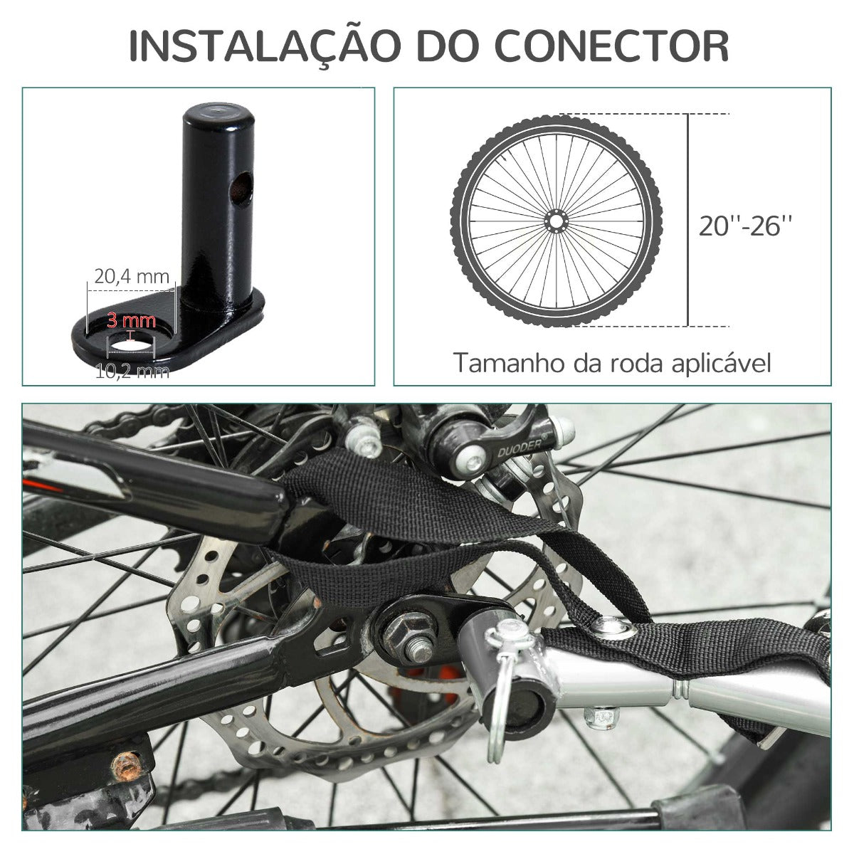 PawHut Reboque de Bicicleta para Cães Reboque de Bicicleta para Animais de Estimação com 1 Bandeira e Reflectores 130x73x90cm Azul e Preto