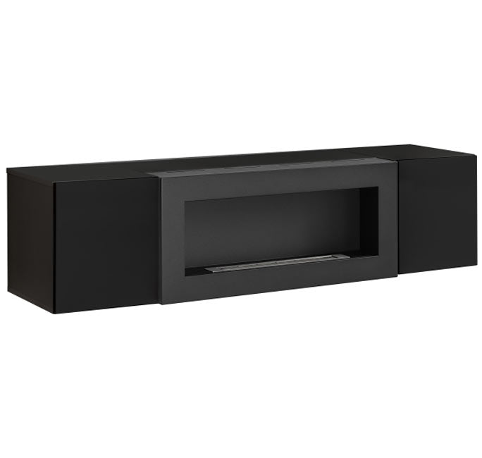 Conjunto de muebles Kaira 1B negro (1,6m)