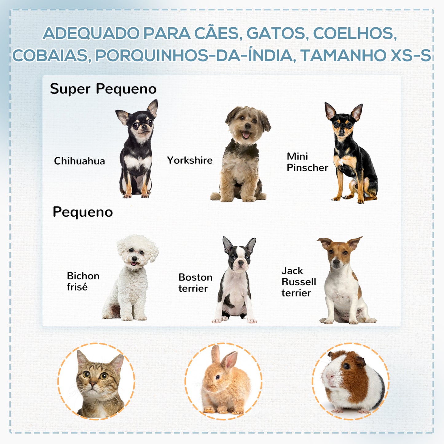 PawHut Parque para Cães de 8 Painéis Parque para Animais de Estimação com Bolsa de Transporte Parque Animais Portátil para Gatos Coelhos Ø91x58cm Azul