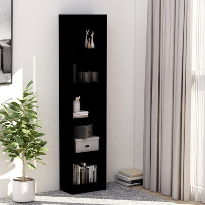 Estante Koda com 175cm - Preto - Design Moderno