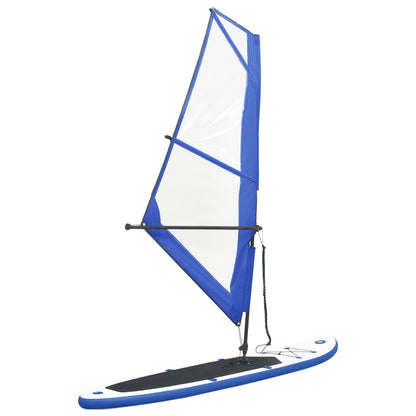 Prancha de Paddle SUP com Vela e Remo - 330cm - Azul e Branco