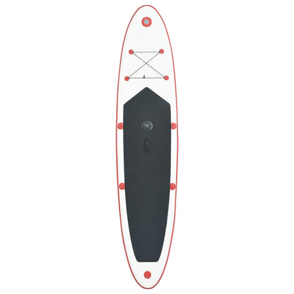 Prancha de Paddle SUP com Vela e Remo - 330cm - Vermelho e Branco