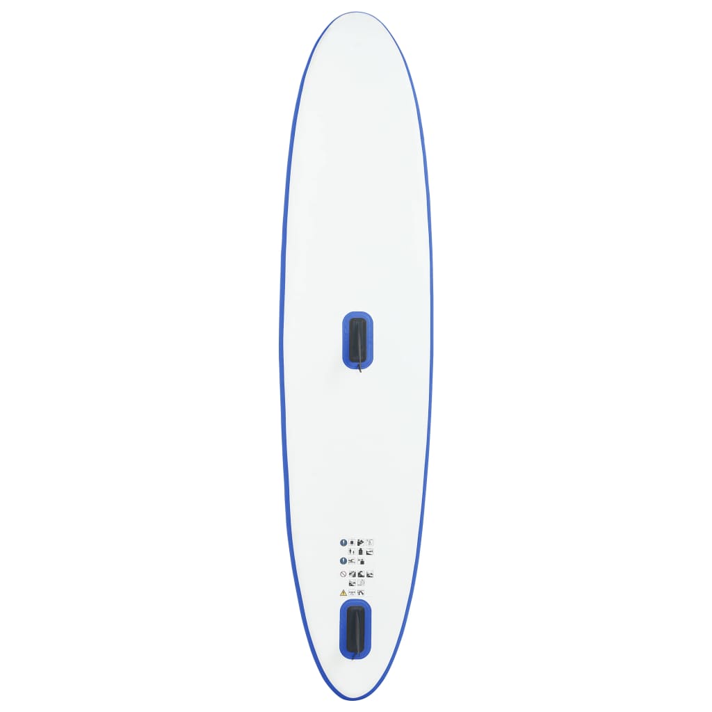 Prancha de Paddle SUP com Vela e Remo - 330cm - Azul e Branco