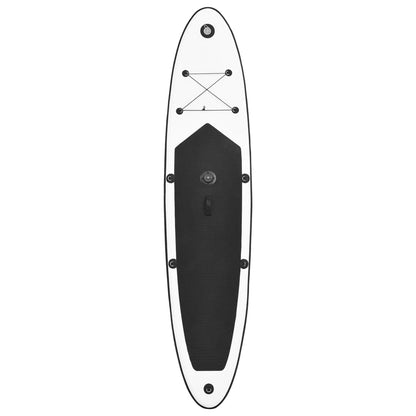 Prancha de Paddle SUP com Vela e Remo - 330cm - Preto e Branco