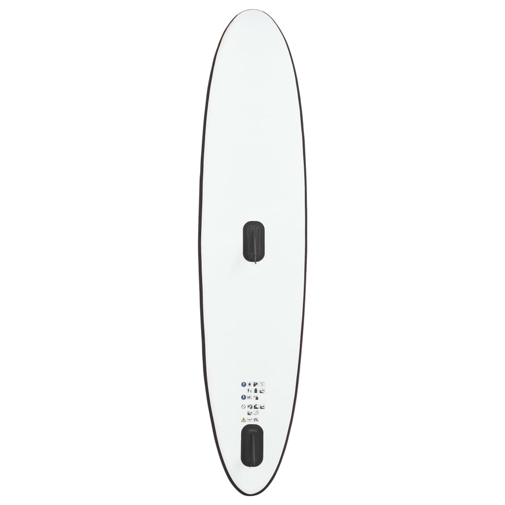 Prancha de Paddle SUP com Vela e Remo - 330cm - Preto e Branco